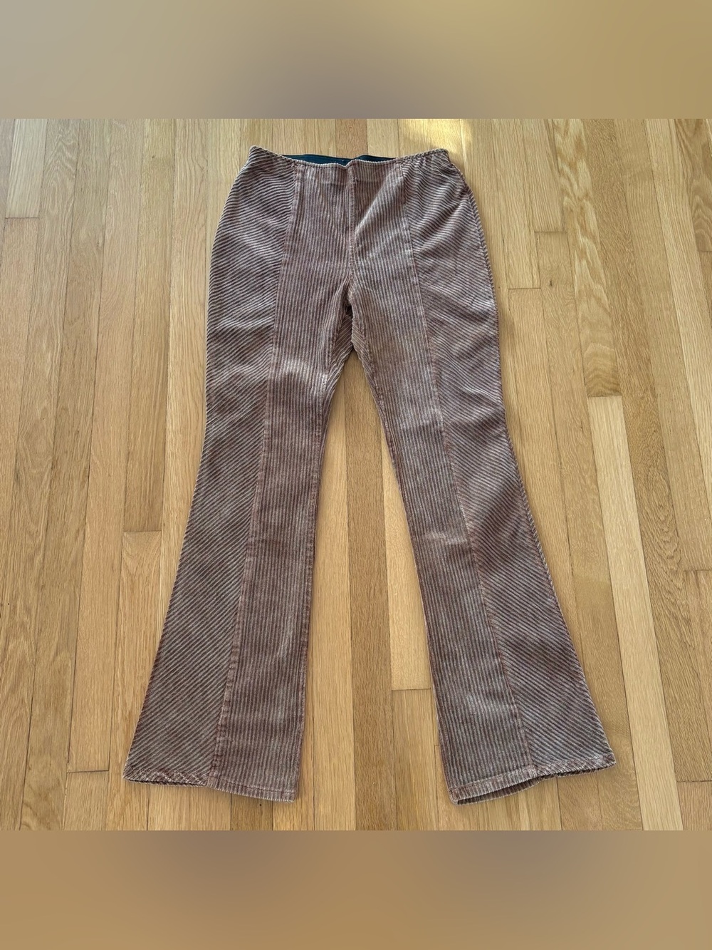 Wide Leg Bell Bottom Corduroy Pants Oli & Hali Womens Boho Rave Vintage Rare